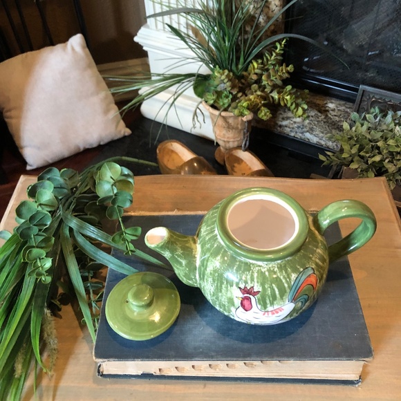 Vintage Ceramic Teapot; Rooster - Picture 6 of 10